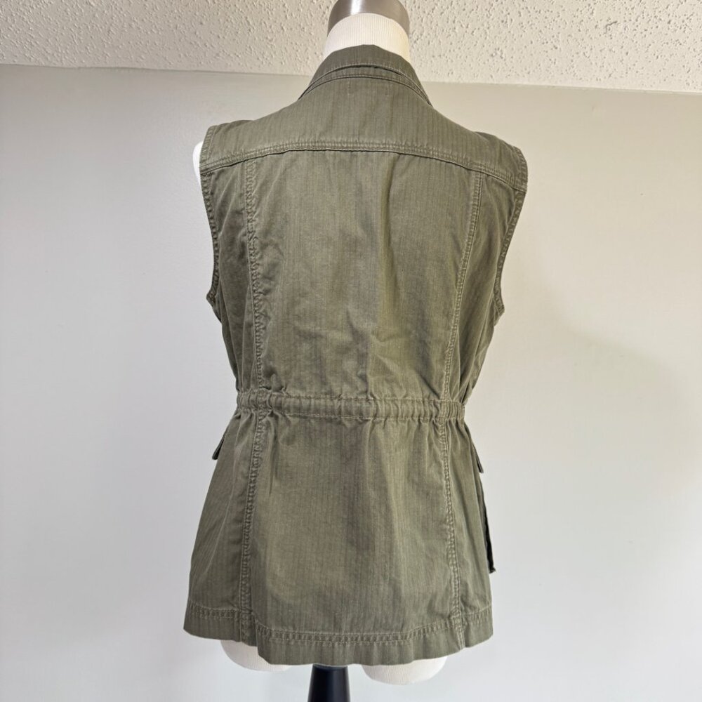 🎉😀CLEARANCE SALE!!😀🎉J. CREW Military Style Utility Cargo Vest - Picture 4 of 9
